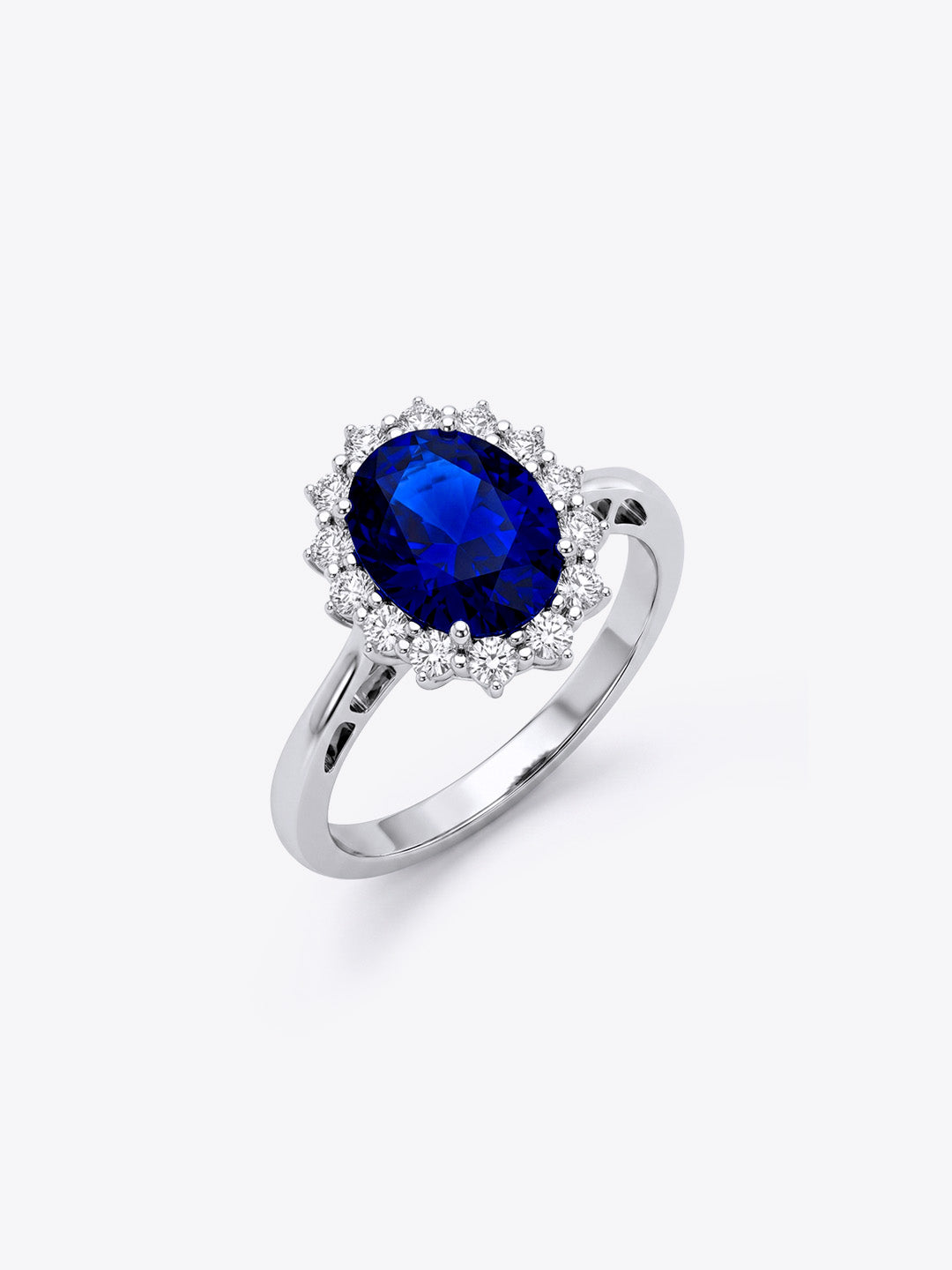 Royal Sueño Sky Sapphire Princess Ring