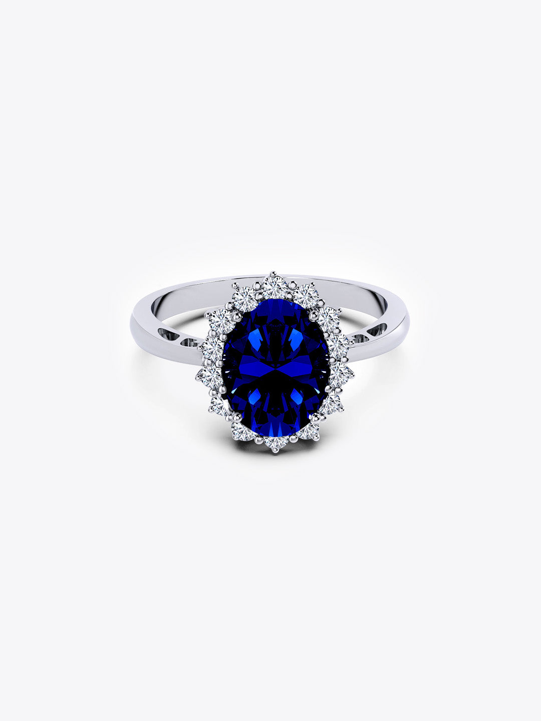 Royal Sueño Sky Sapphire Princess Ring
