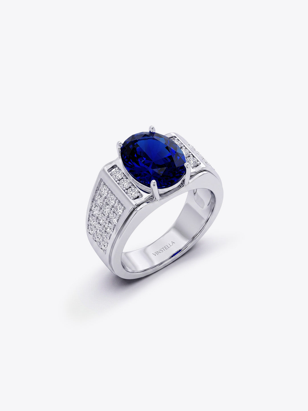 The Sovereign Sky Sapphire Men’s Ring