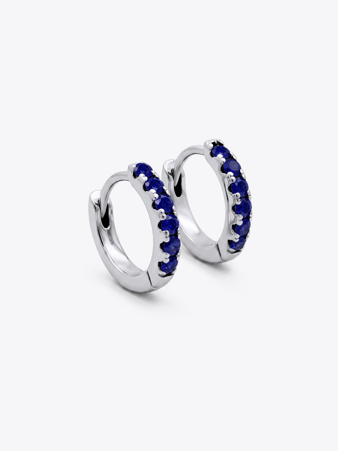 The Sky Sapphire Essential Hoop Earrings
