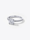 Infinite Radiance 16 Hearts & Arrows Pavé Ring