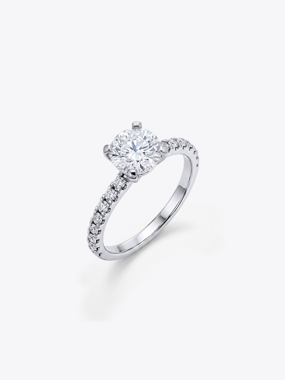 Infinite Radiance 16 Hearts & Arrows Pavé Ring