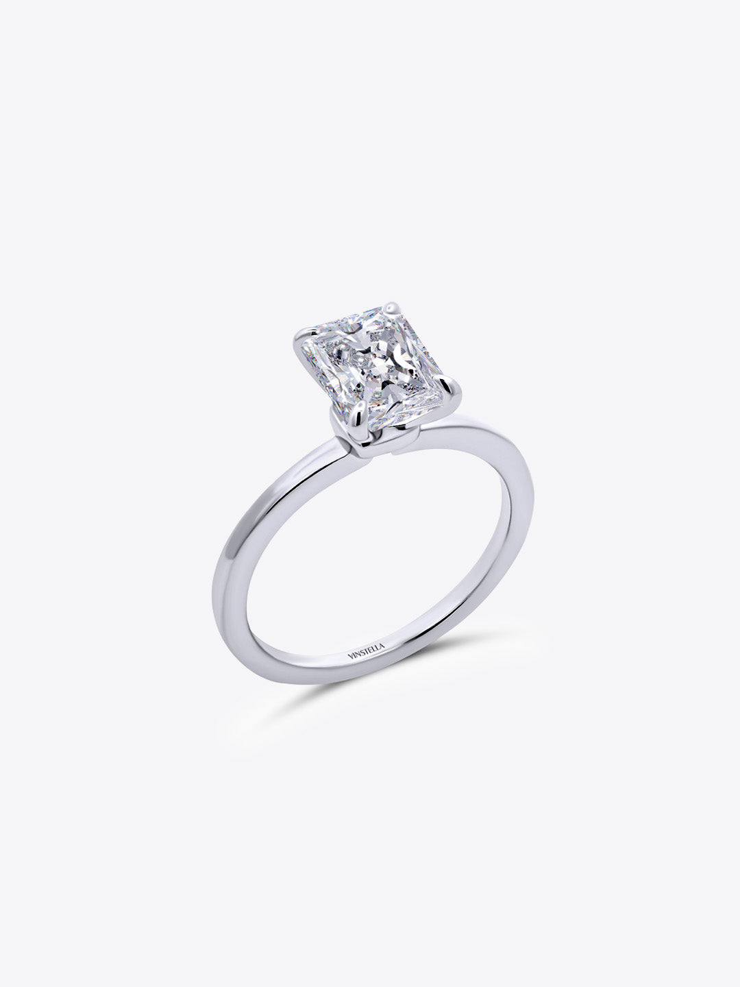 Ethereal Frost Diamond Ring (Silver)