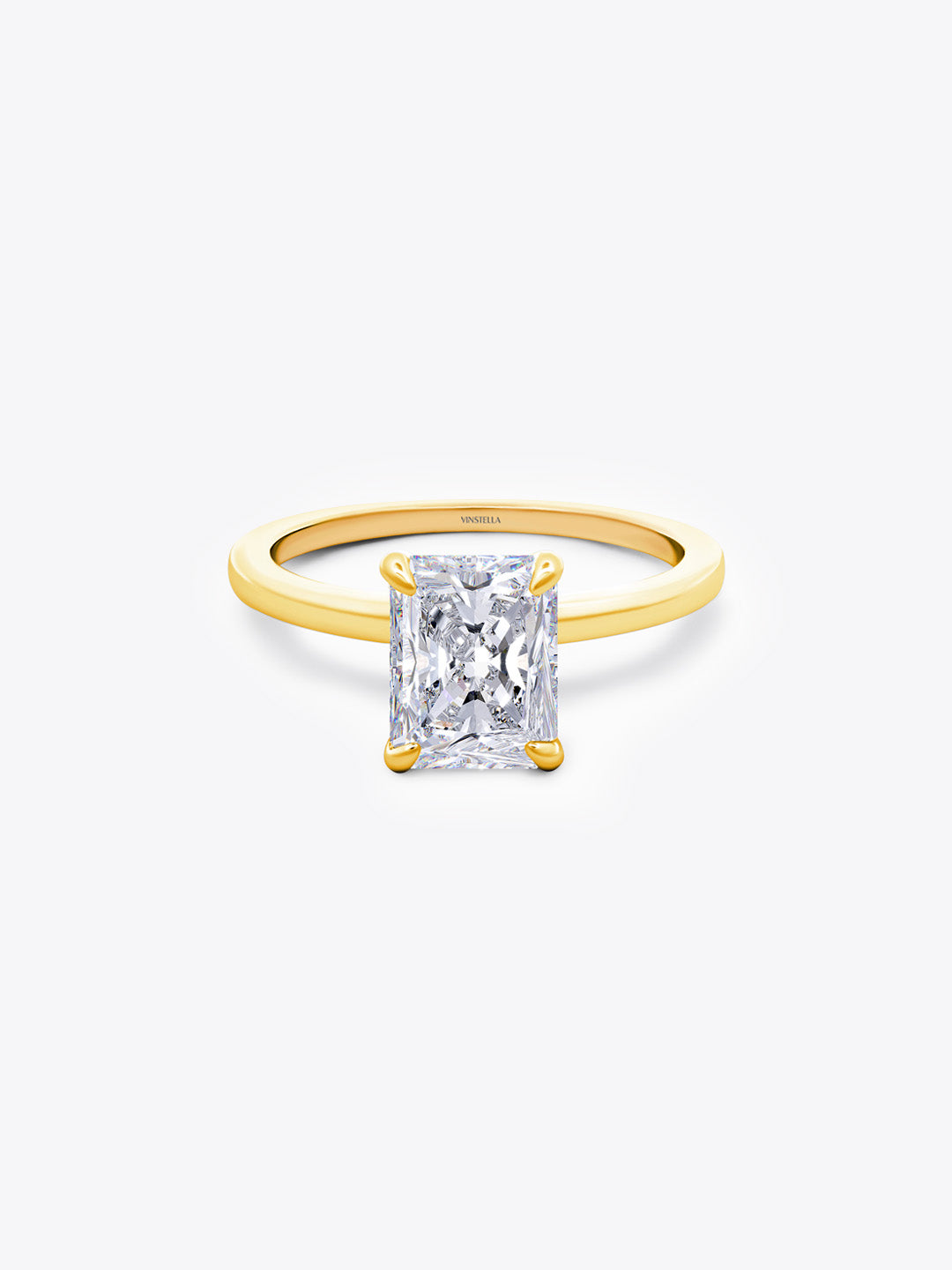 Ethereal Frost Diamond Ring (18K Gold Plated)