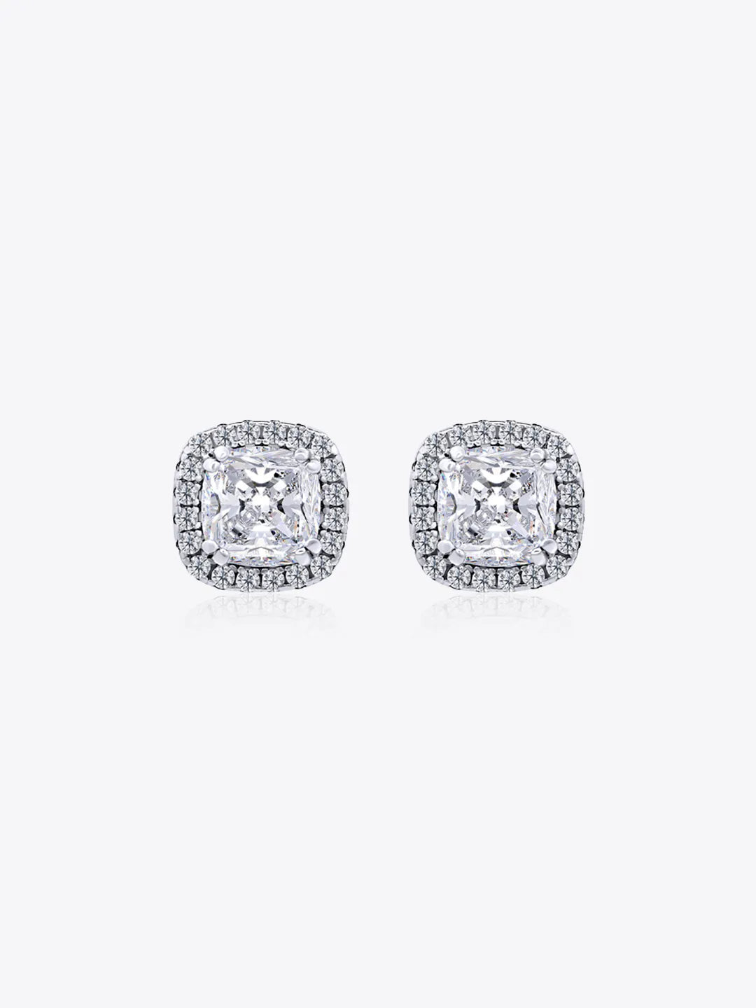 Radiant Frost Diamond Earrings