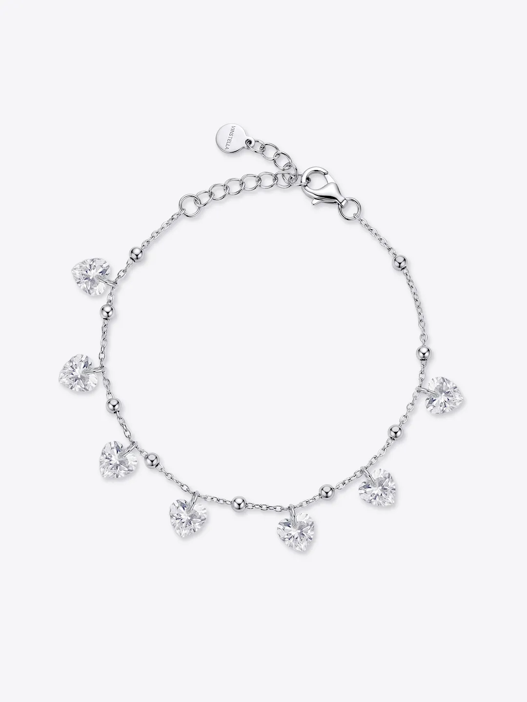 Mia Beaded Heart Bracelet
