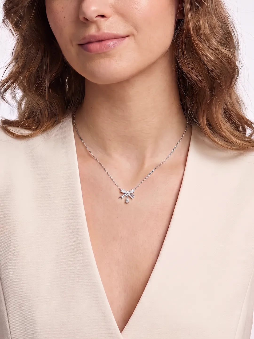 SweetLock Ribbon Necklace
