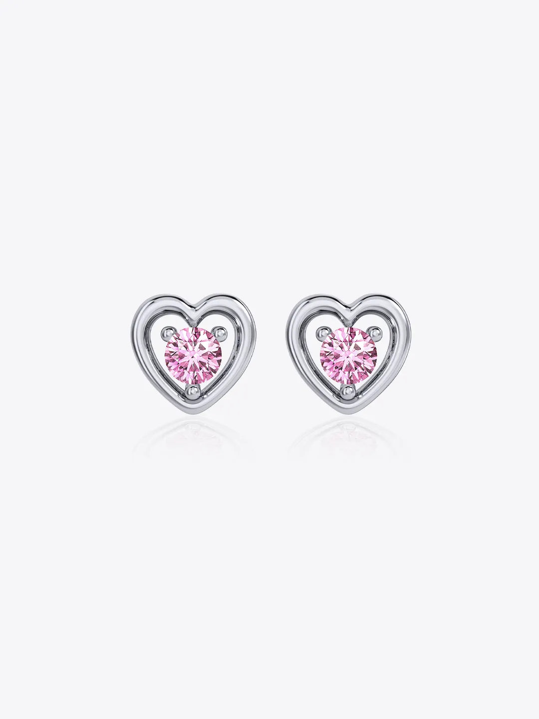 Sweetheart Stud Earrings