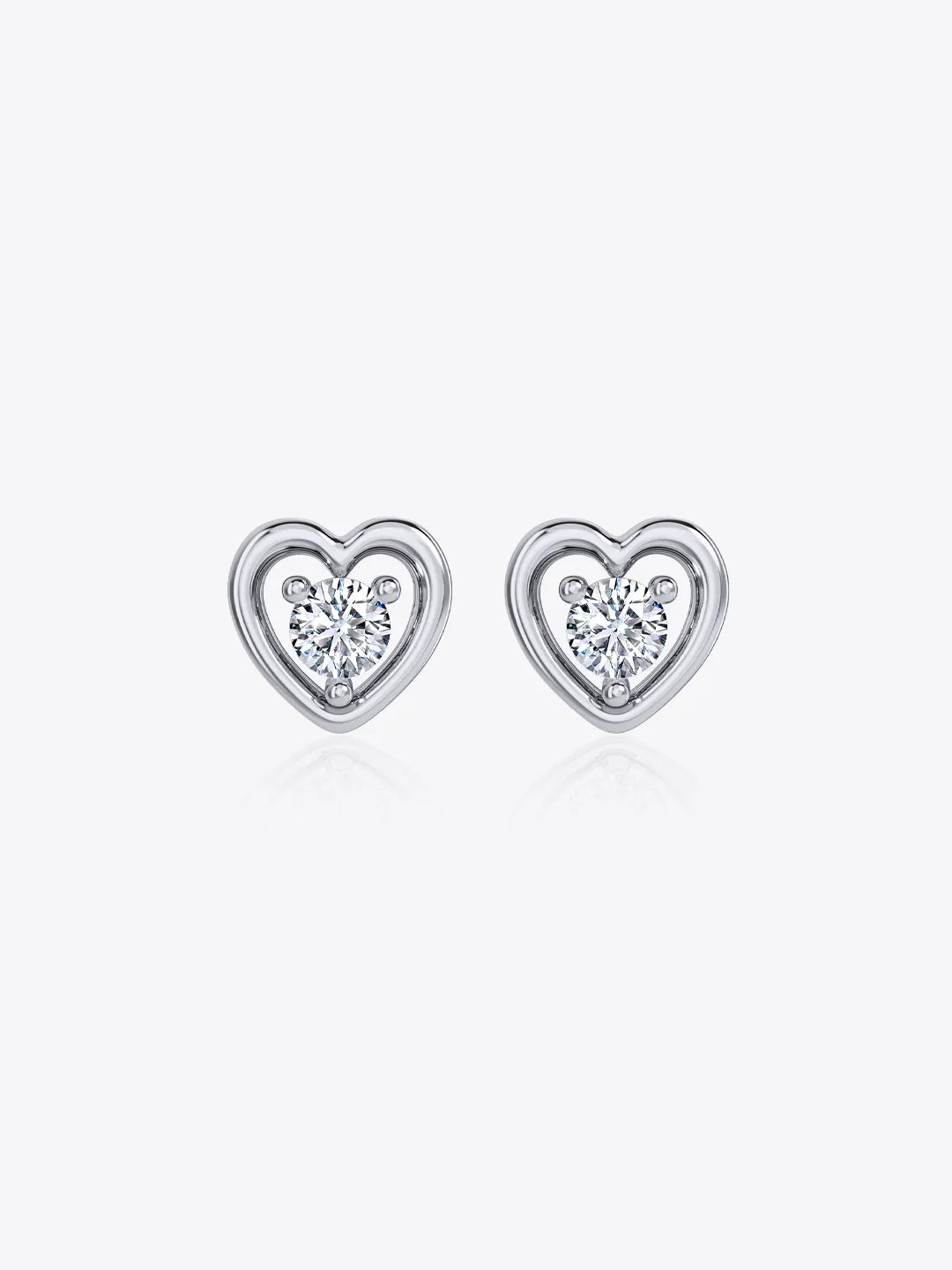 Sweetheart Stud Earrings