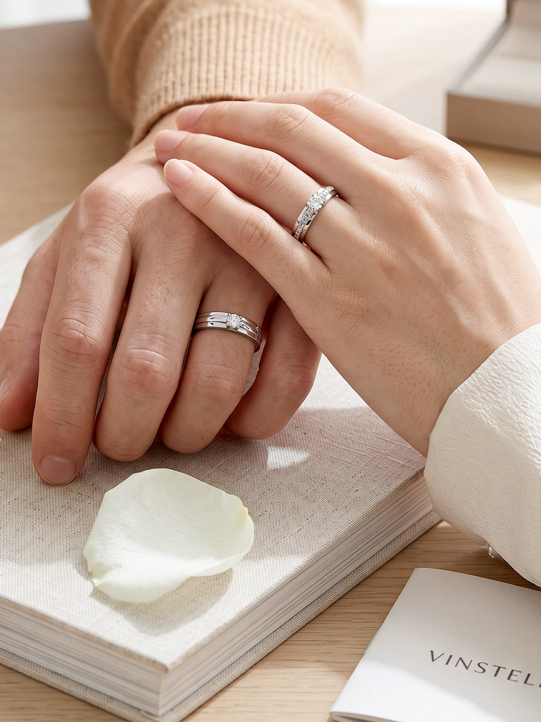Endless Melody Couple Ring (For Her)