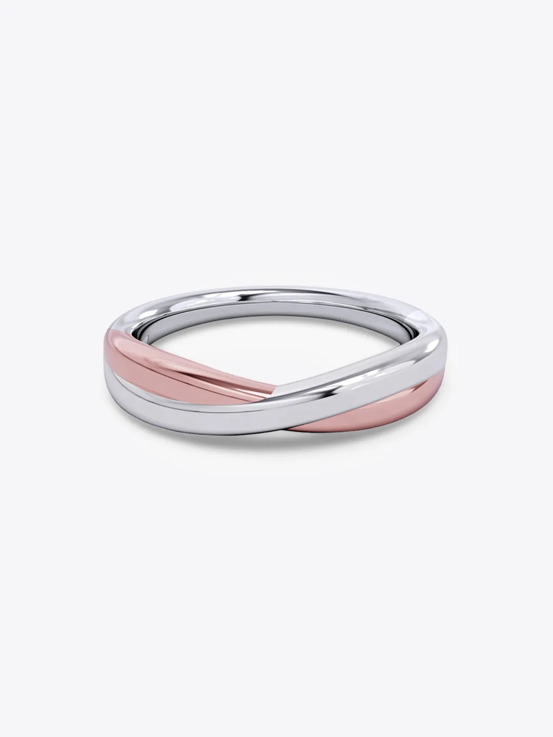 Euphoric Bondage Dual Colour Couple Ring (For Him)