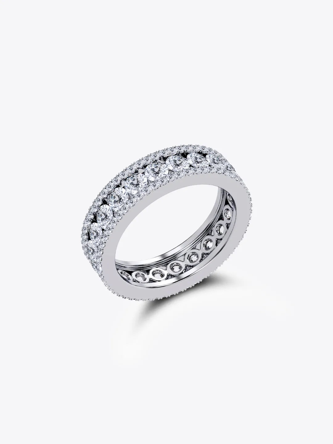 Elysian Glow Eternity Ring