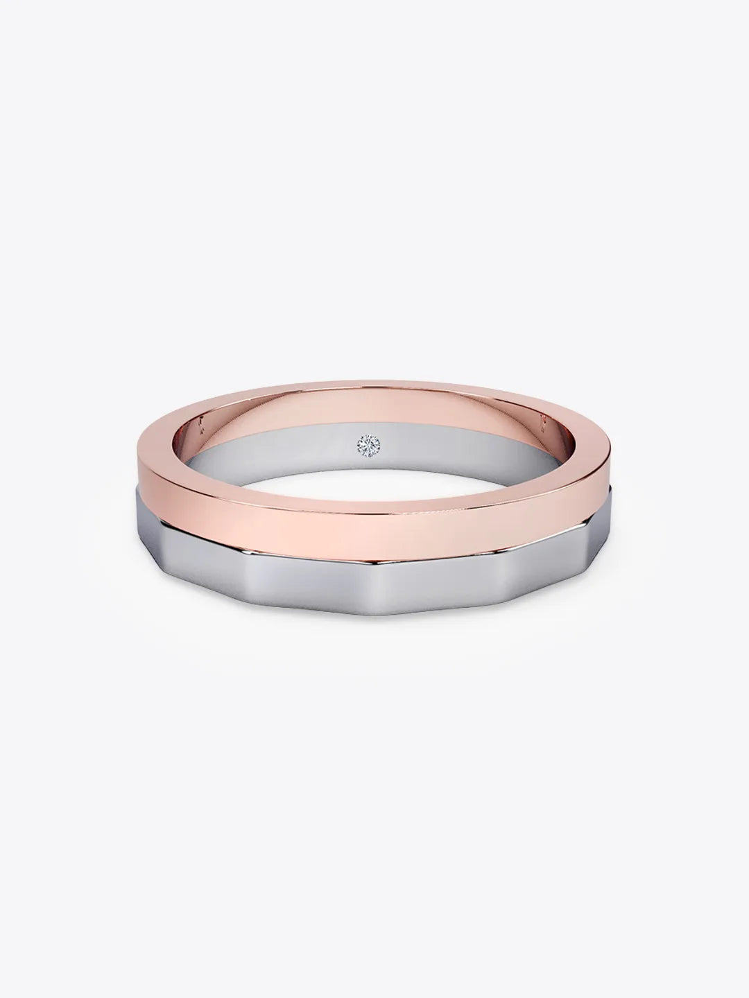 Valorous Dual Colour Couple Ring (For Him)