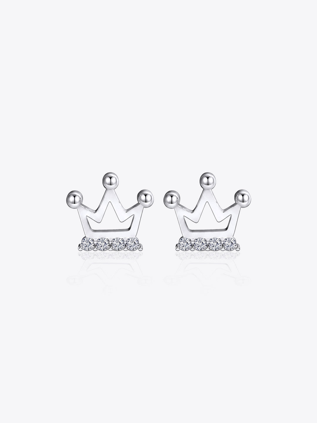 Crown Stud Earrings