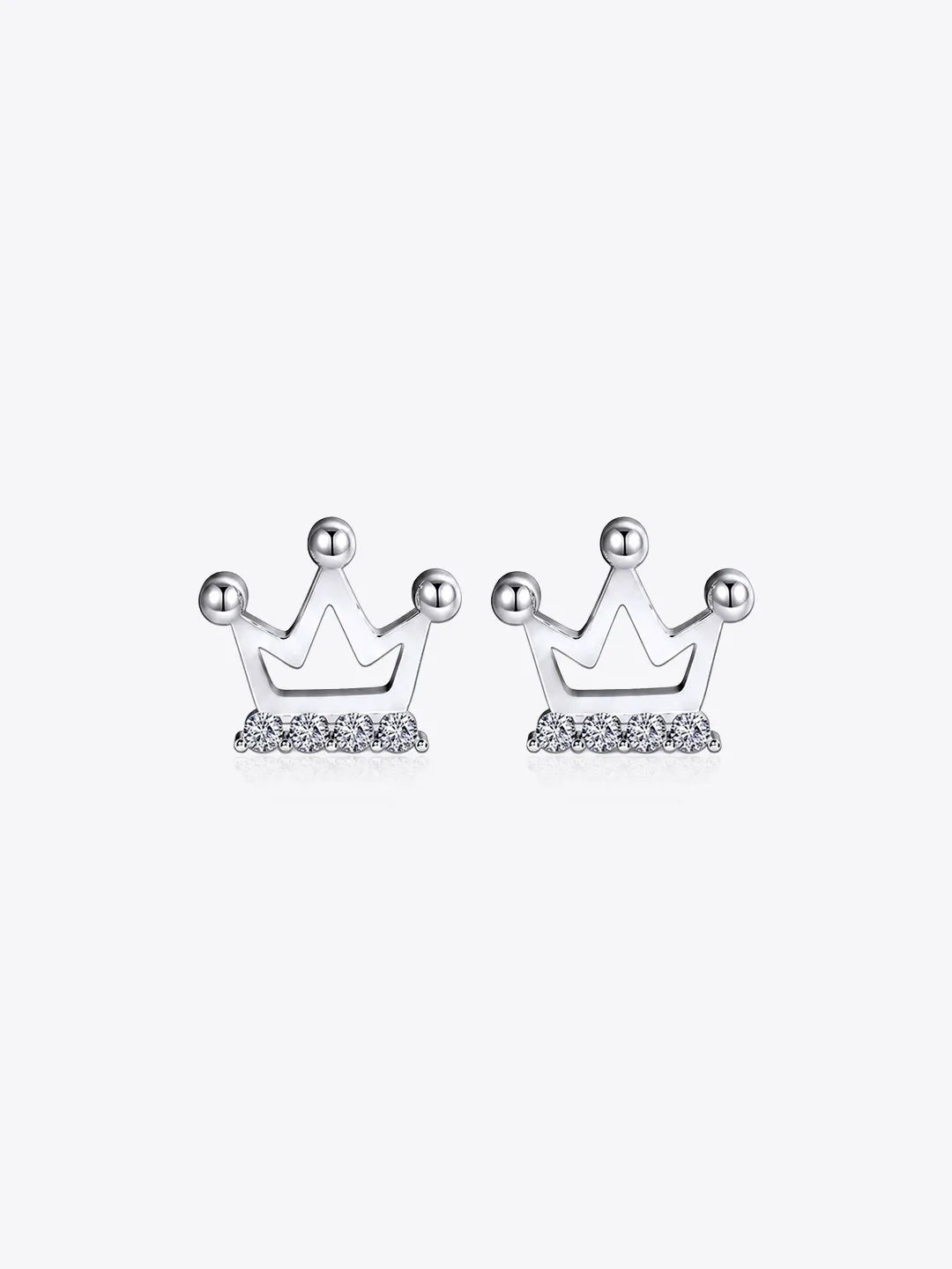 Crown Stud Earrings