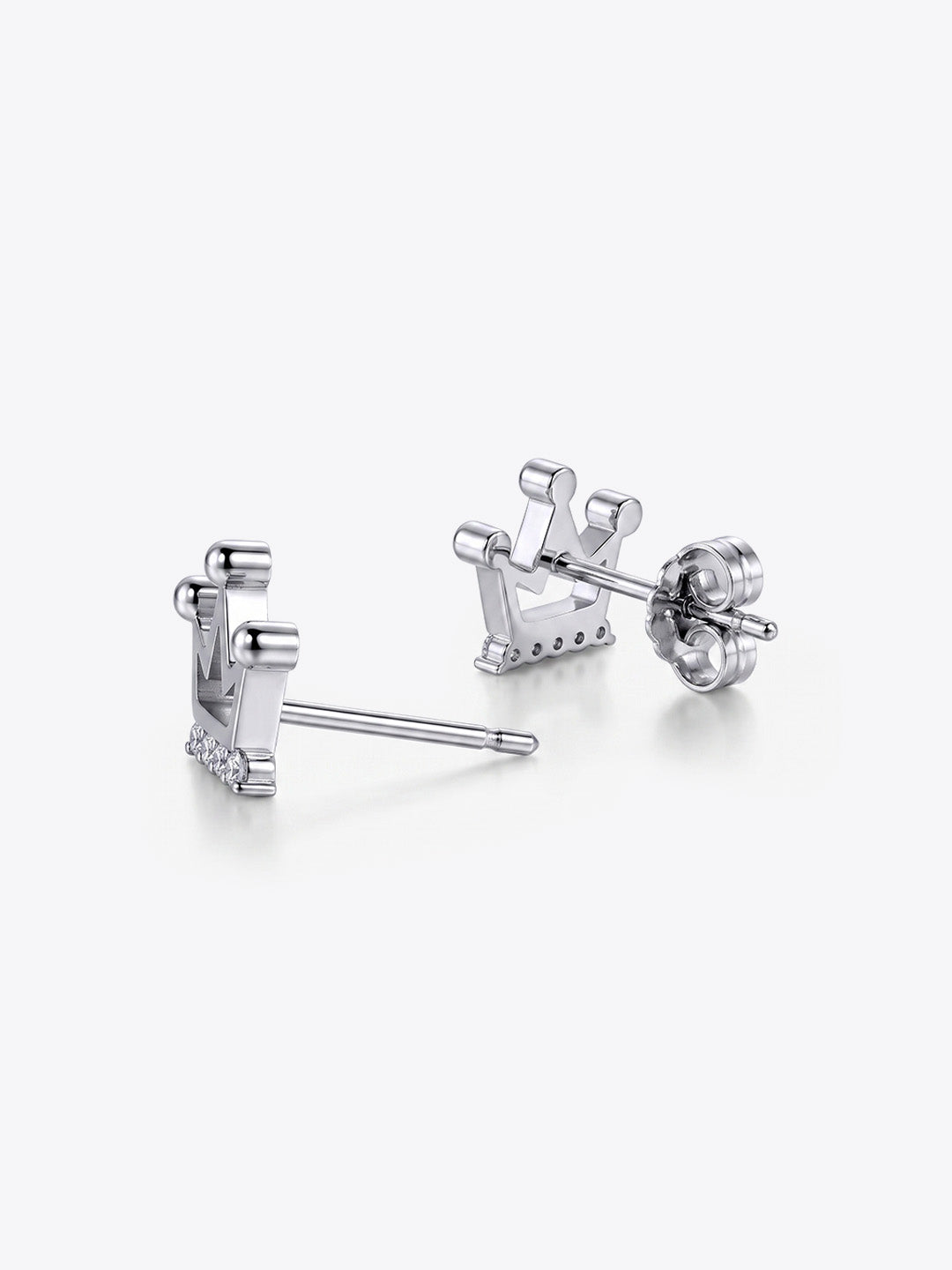 Crown Stud Earrings