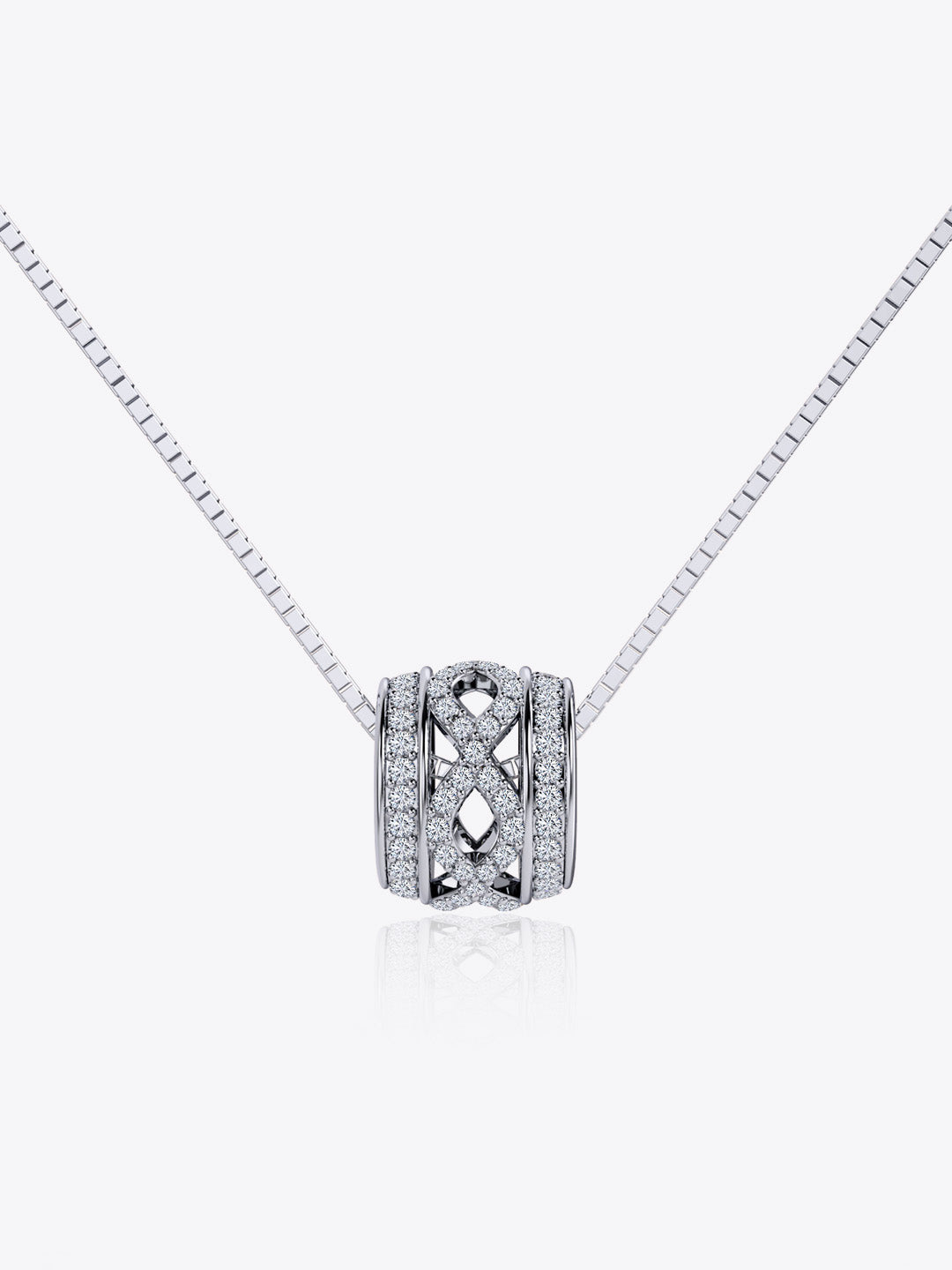 Ferris Charm Infinity Pendant