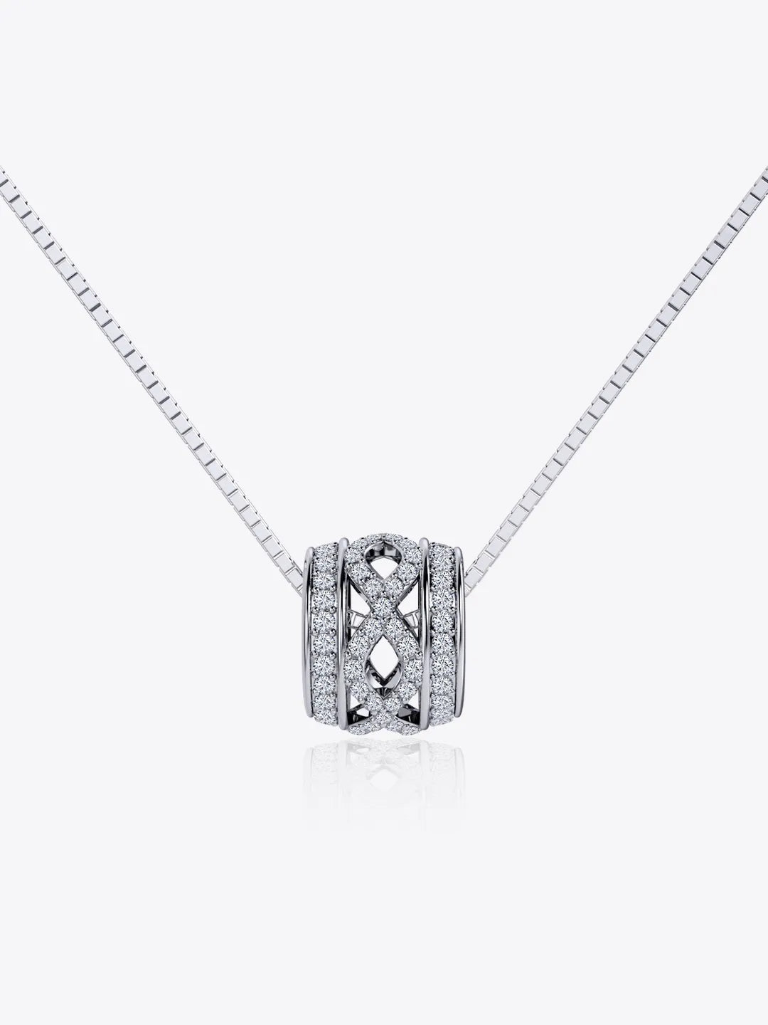 Ferris Charm Infinity Pendant