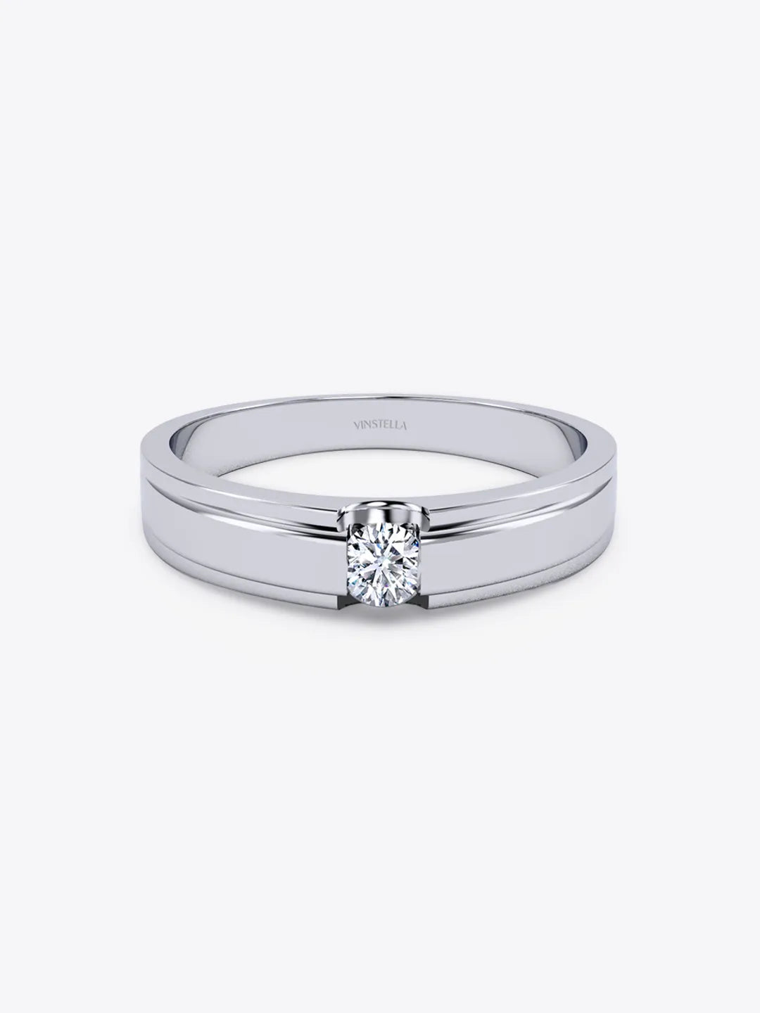 Simplicity Charisma Couple Ring (For Him)