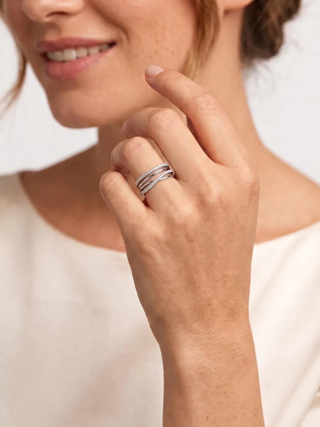 Cascade Layered Ring
