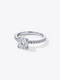 Infinite Radiance 16 Hearts & Arrows Pavé Ring