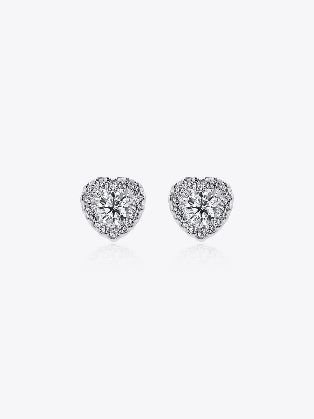 Sparkling Duet Stud Earrings