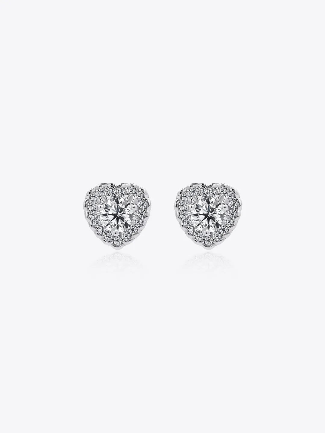 Sparkling Duet Stud Earrings