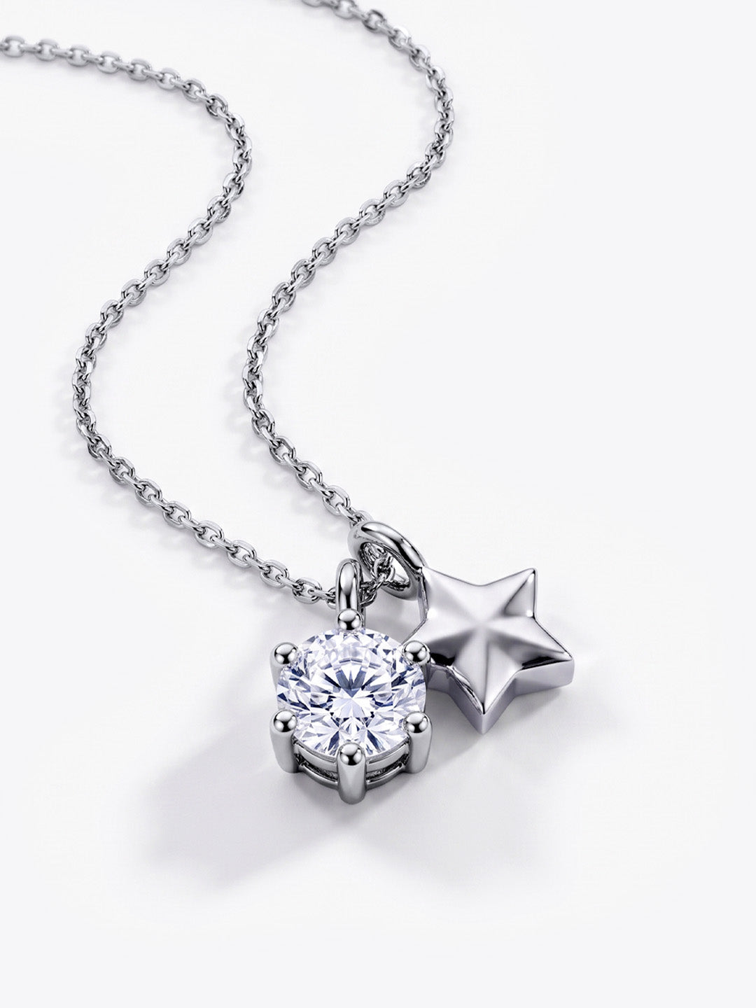 Capella Star Solitaire Pendant