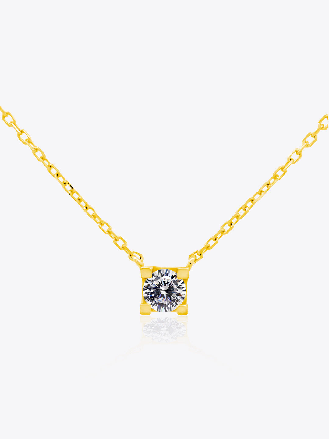 Light of Purity 16 Hearts & Arrows Necklace