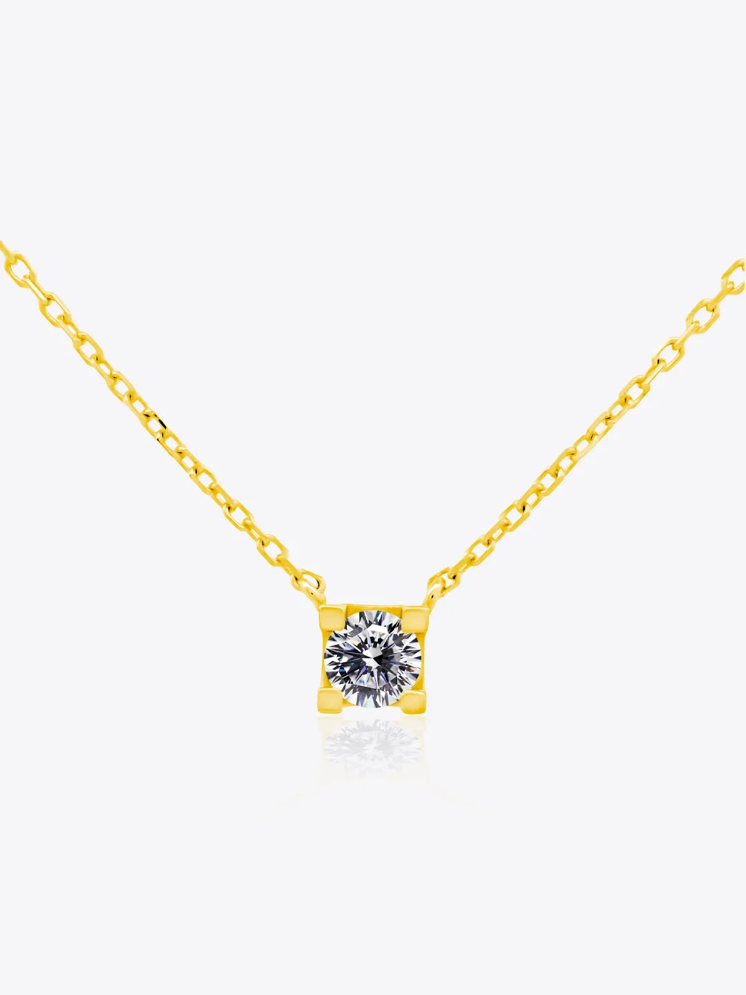 Light of Purity 16 Hearts & Arrows Necklace