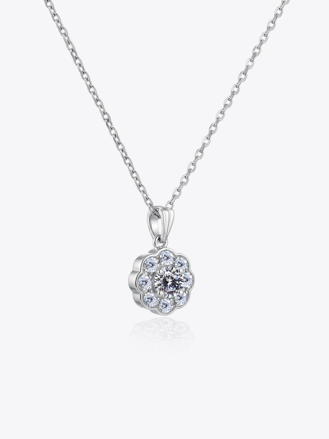 The Fleurie Drop 16 Hearts & Arrows Pendant