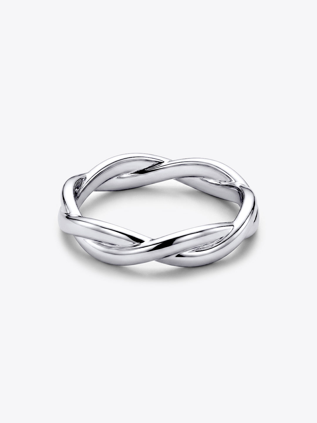 Braided Romance Couple Ring (For Him)