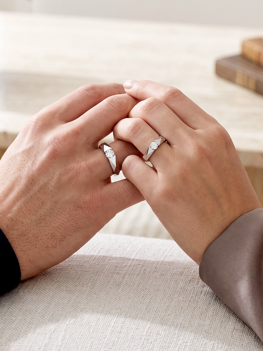 Radiant Unity Couple Ring (For Her)