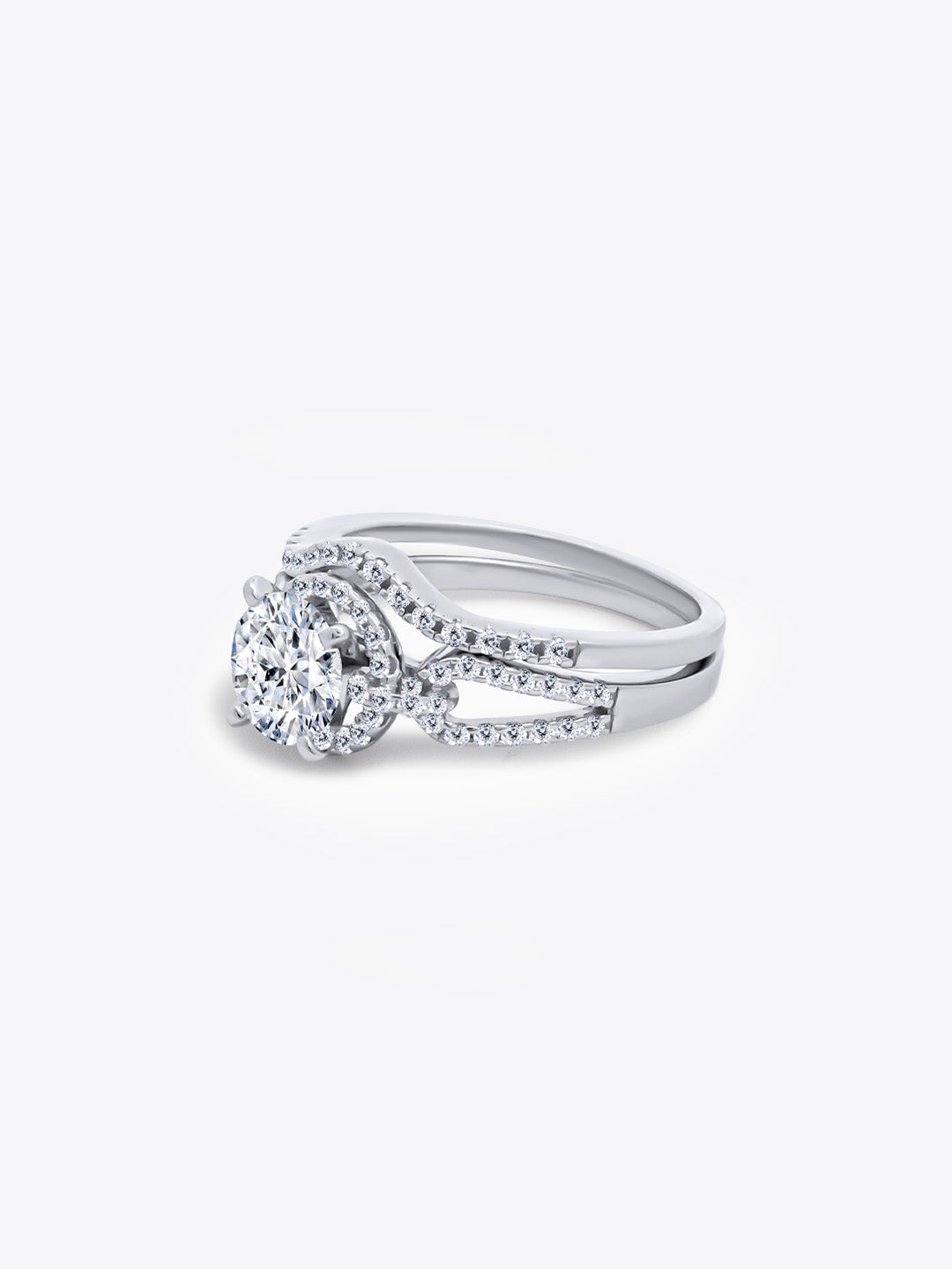 Lustre Royale 16 Hearts & Arrows Stackable Ring