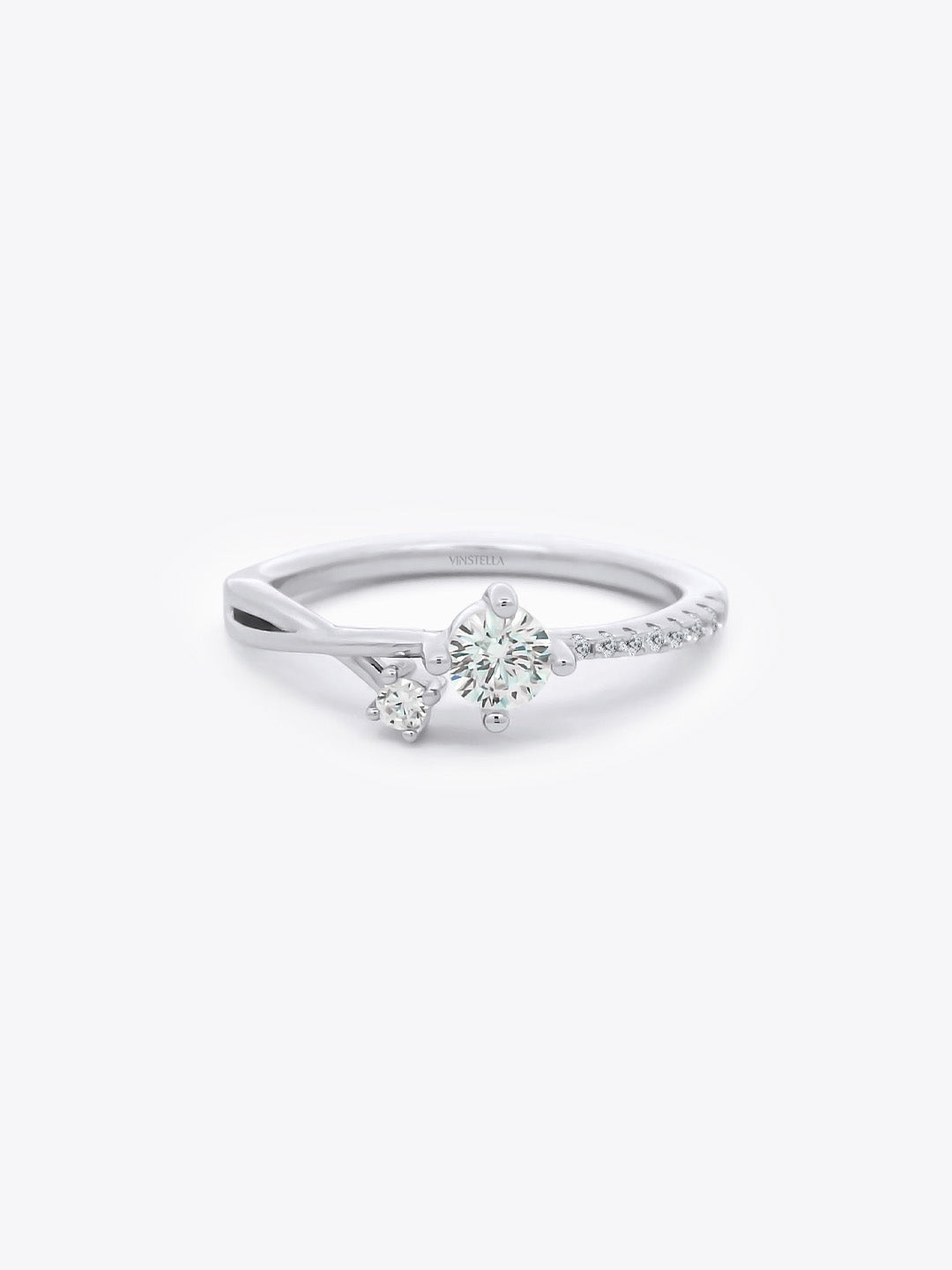 Stellar Sky Dreams 16 Hearts & Arrows Ring