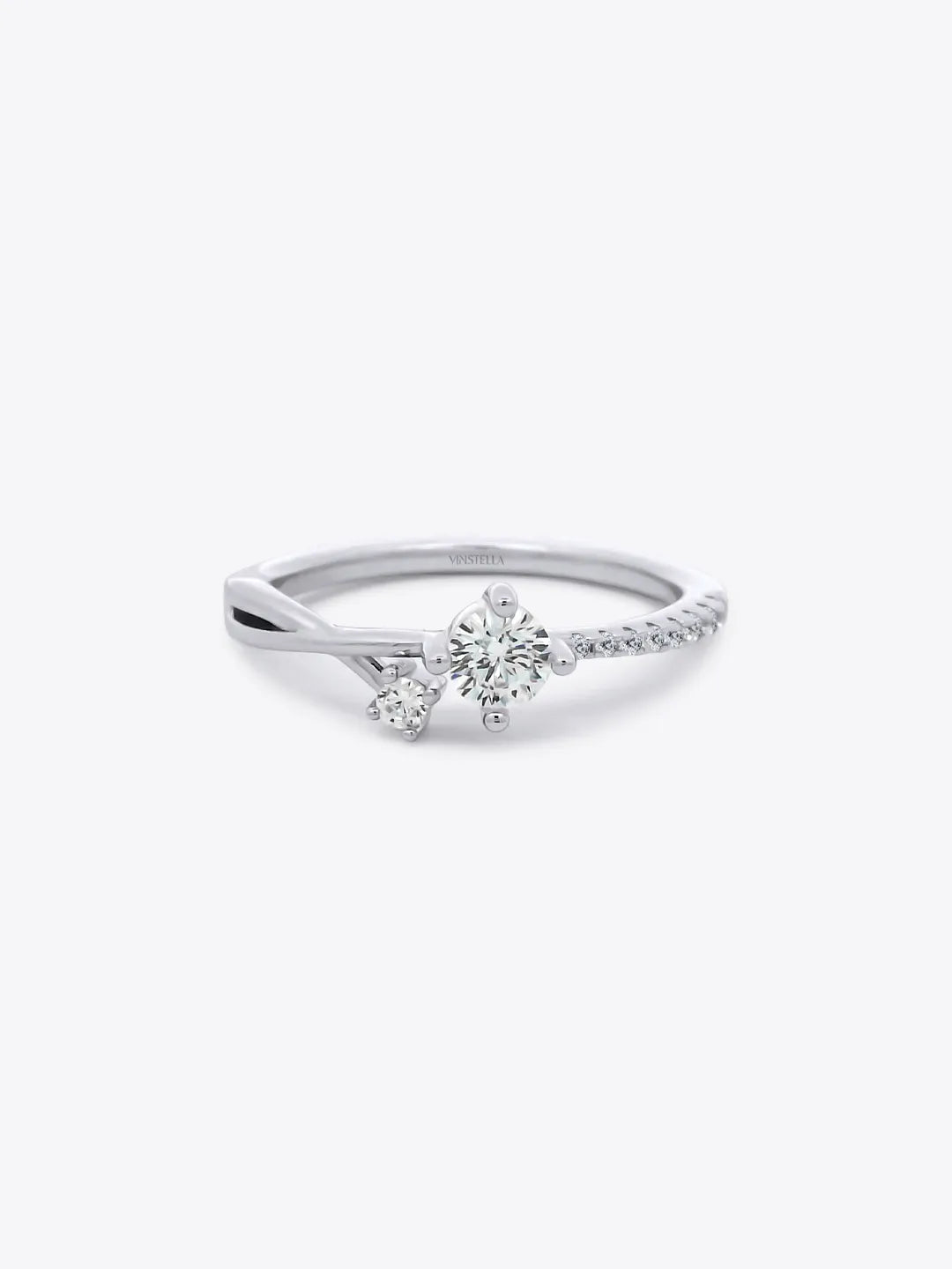 Stellar Sky Dreams 16 Hearts & Arrows Ring