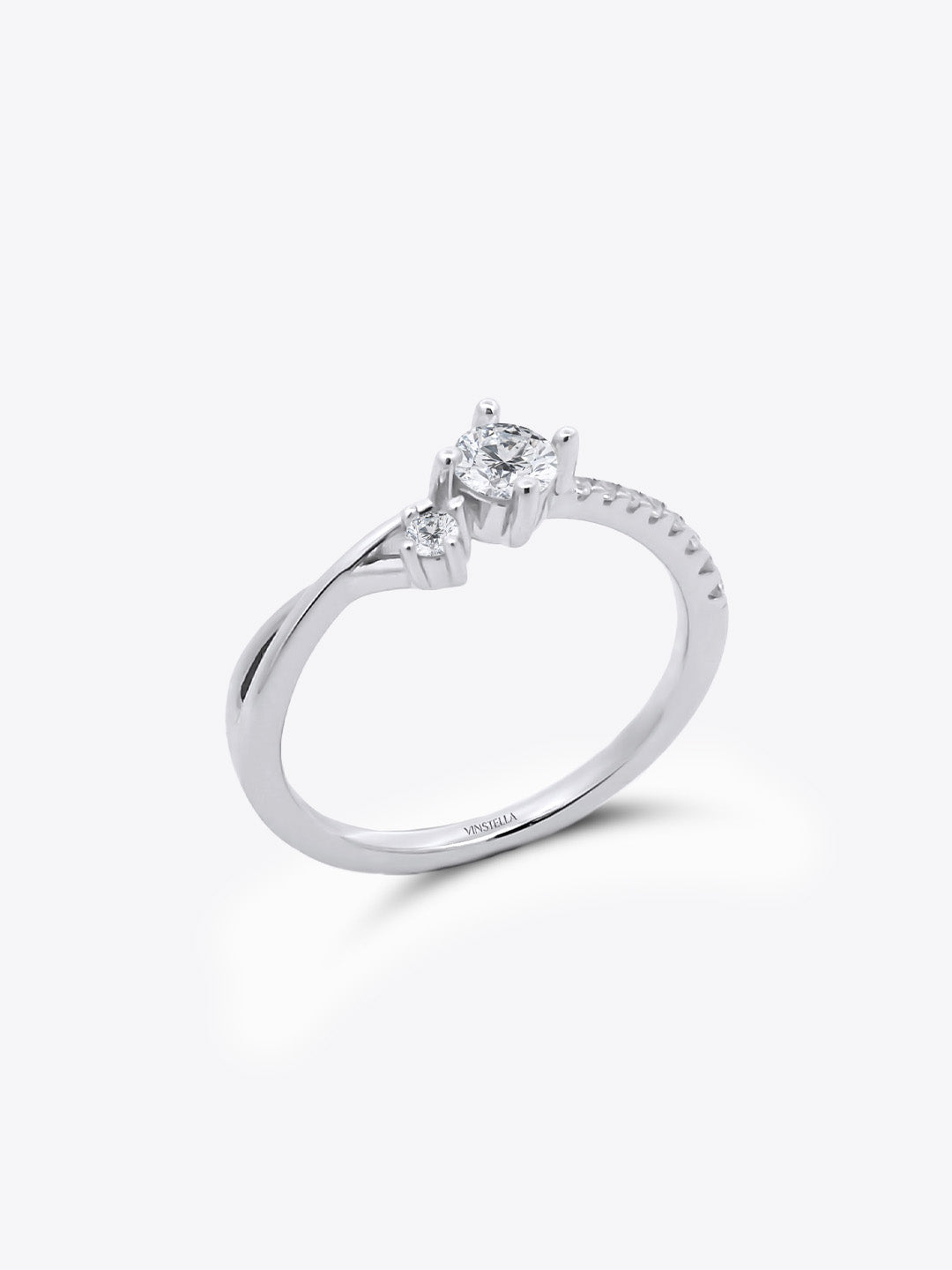 Stellar Sky Dreams 16 Hearts & Arrows Ring