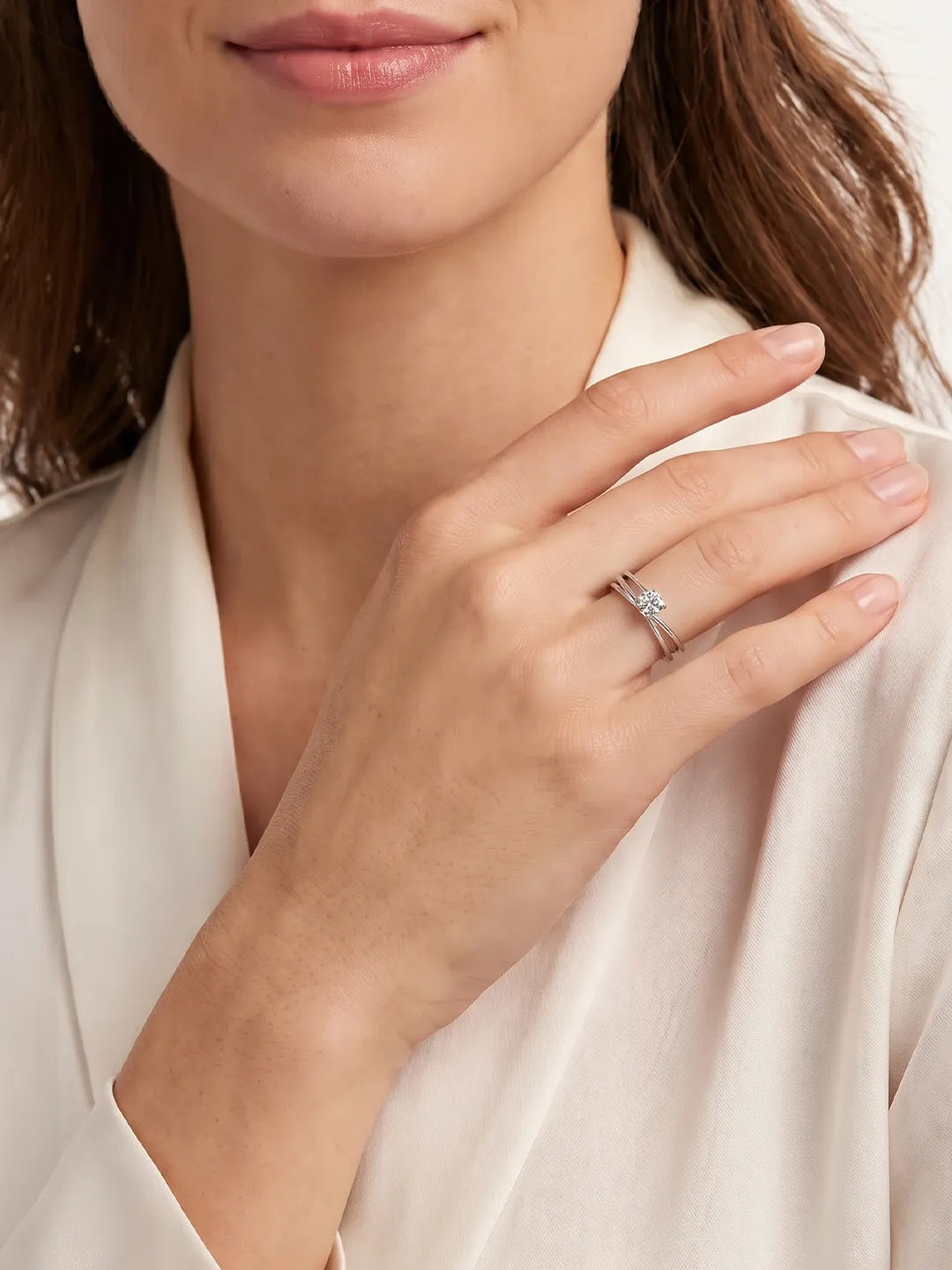 Stardust Meteor 16 Hearts & Arrows Ring