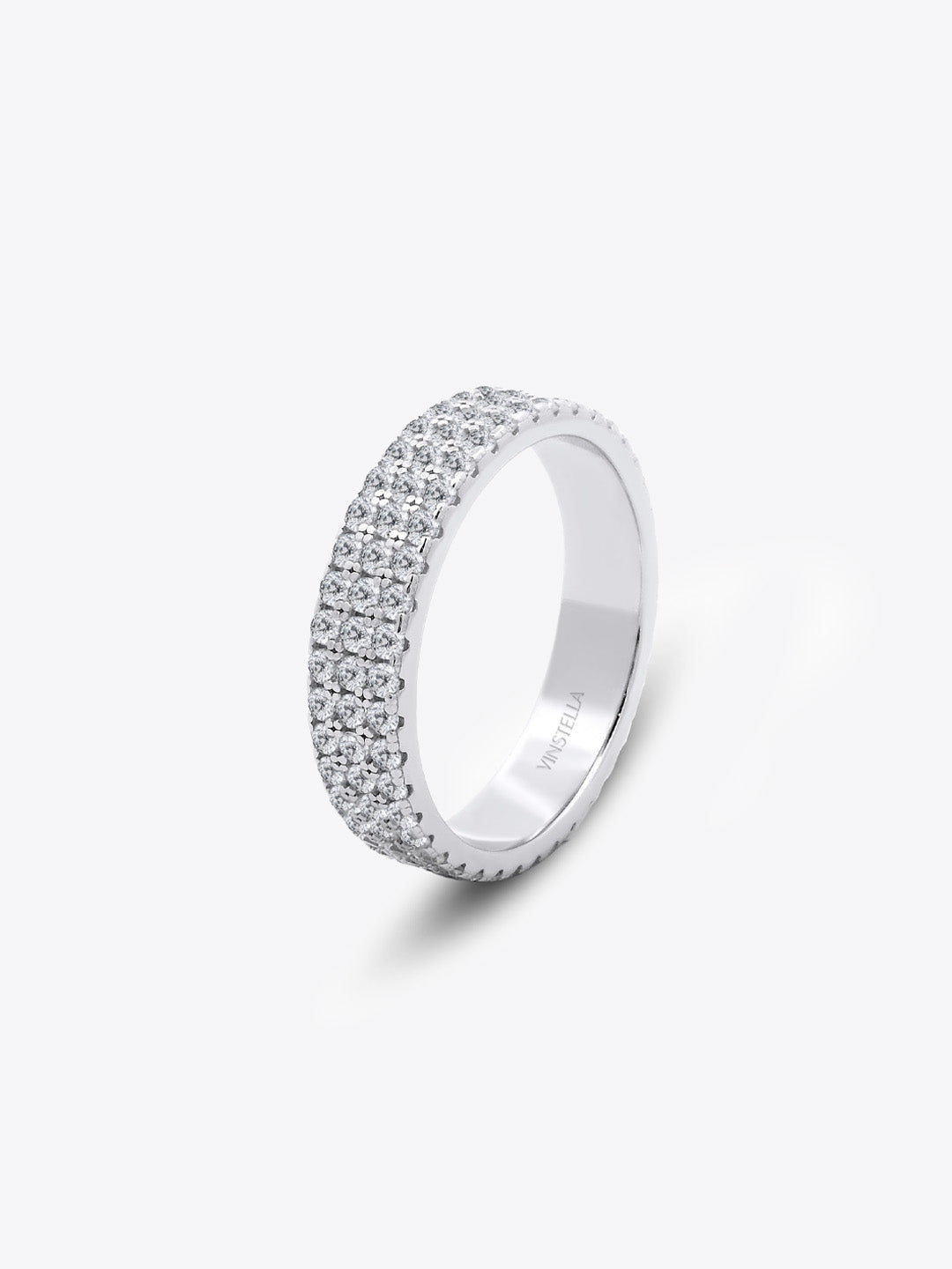 Sunlit Embrace Eternity Ring