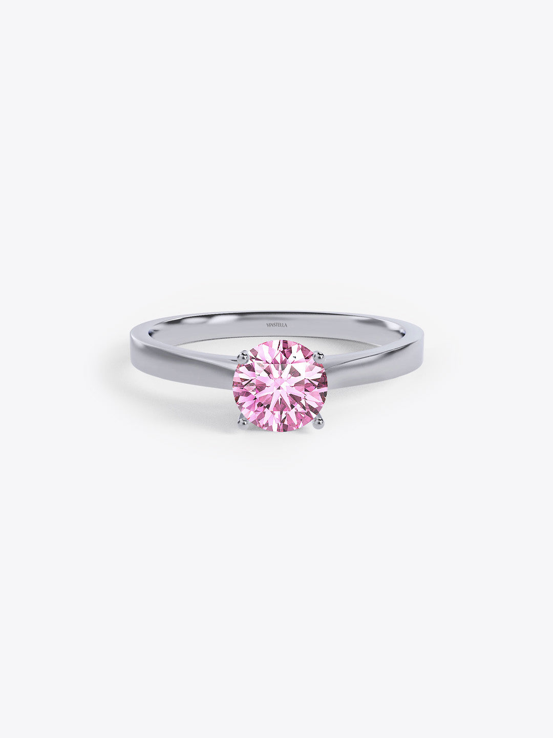 Love's Sparkle Pink Quartz Ring