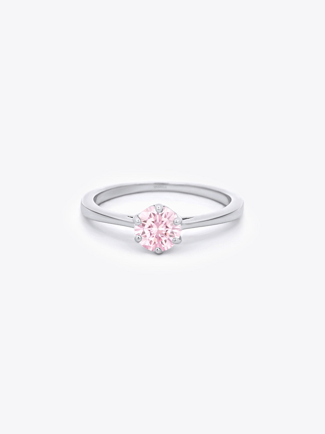 Rosy Sparkler Pink Quartz Ring