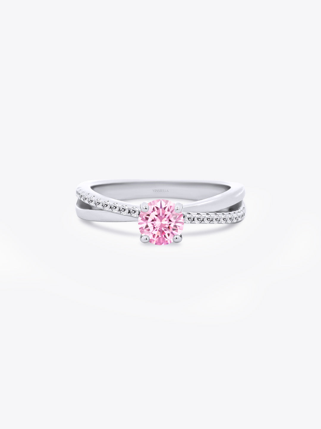 Rosavere Cross Pink Quartz Ring