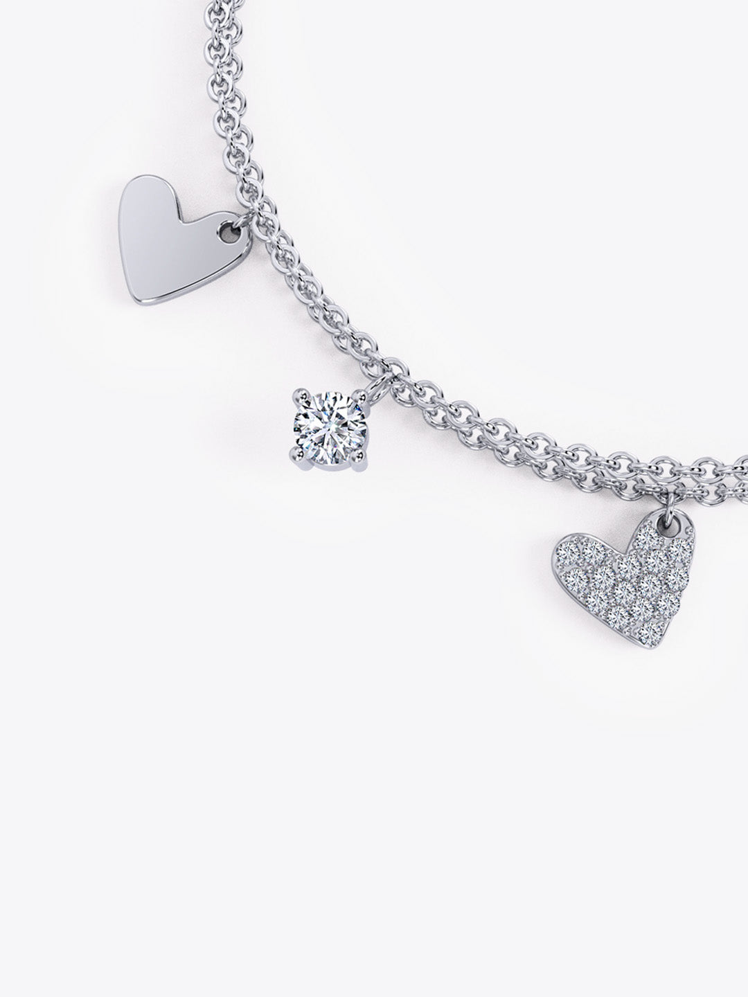 Eternal Love Hearts Bracelet