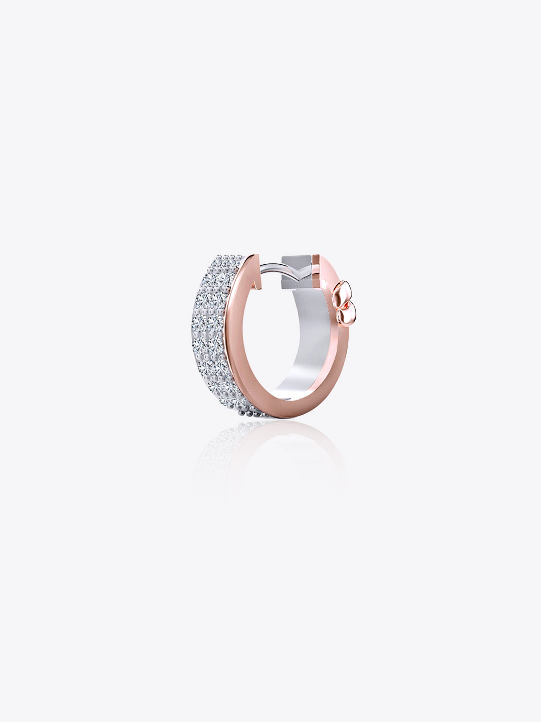 Amores Dual Colour Hoop Earrings