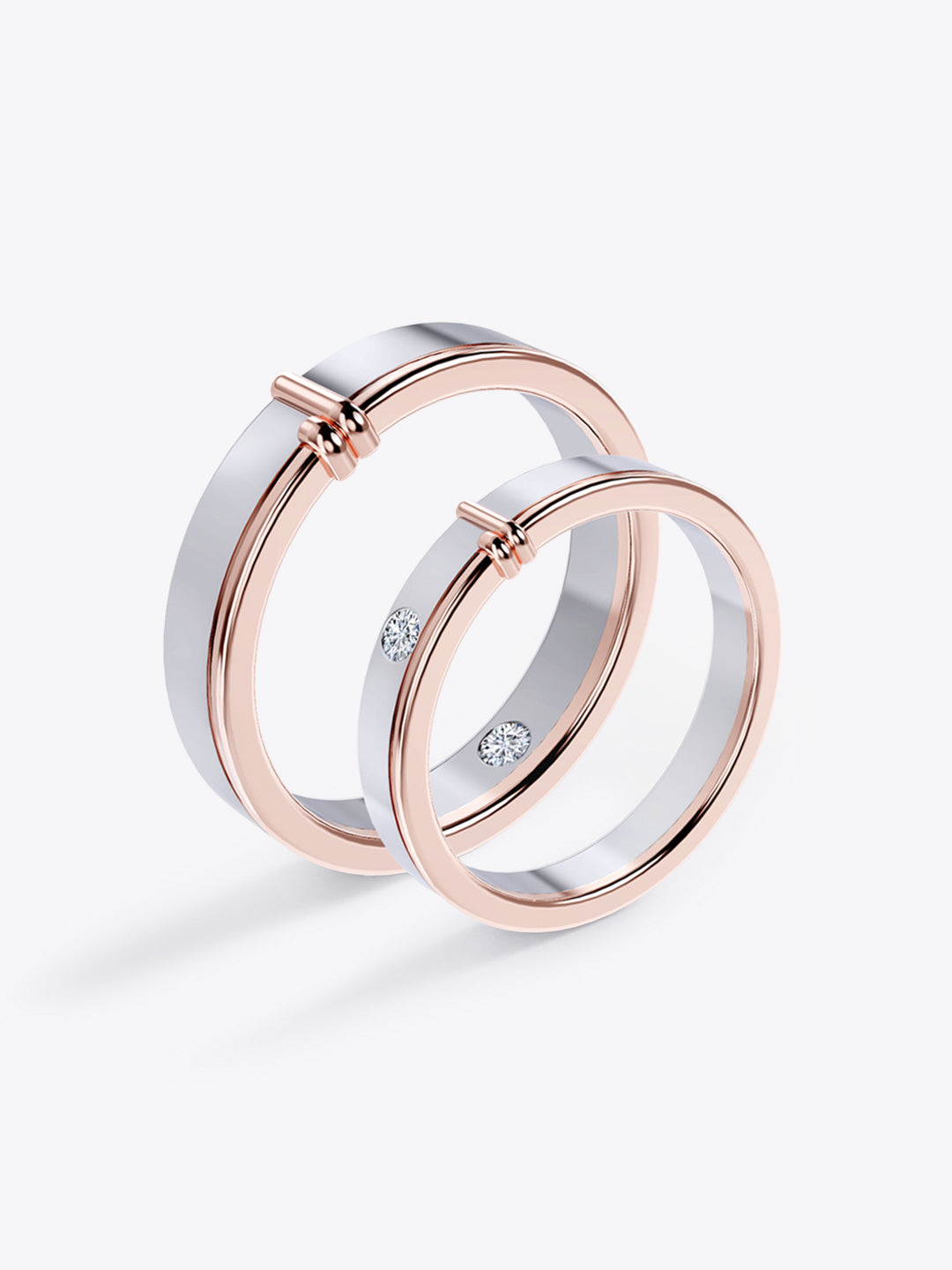 The Unity Lover Couple Ring Set