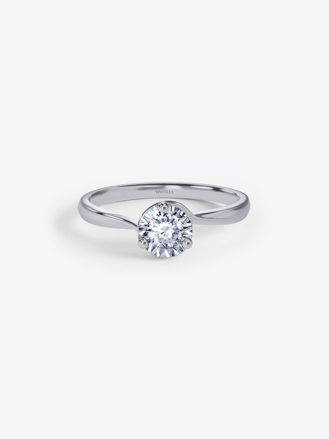 Regal Romance 16 Hearts & Arrows Engagement Ring
