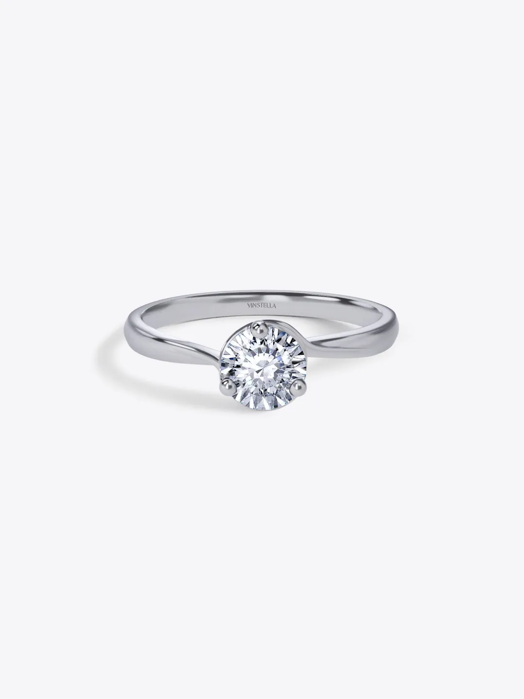 Regal Romance 16 Hearts & Arrows Engagement Ring