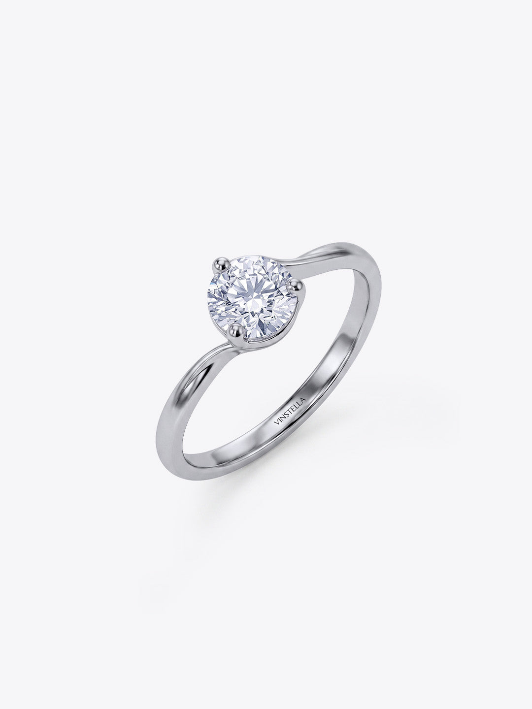 Regal Romance 16 Hearts & Arrows Engagement Ring