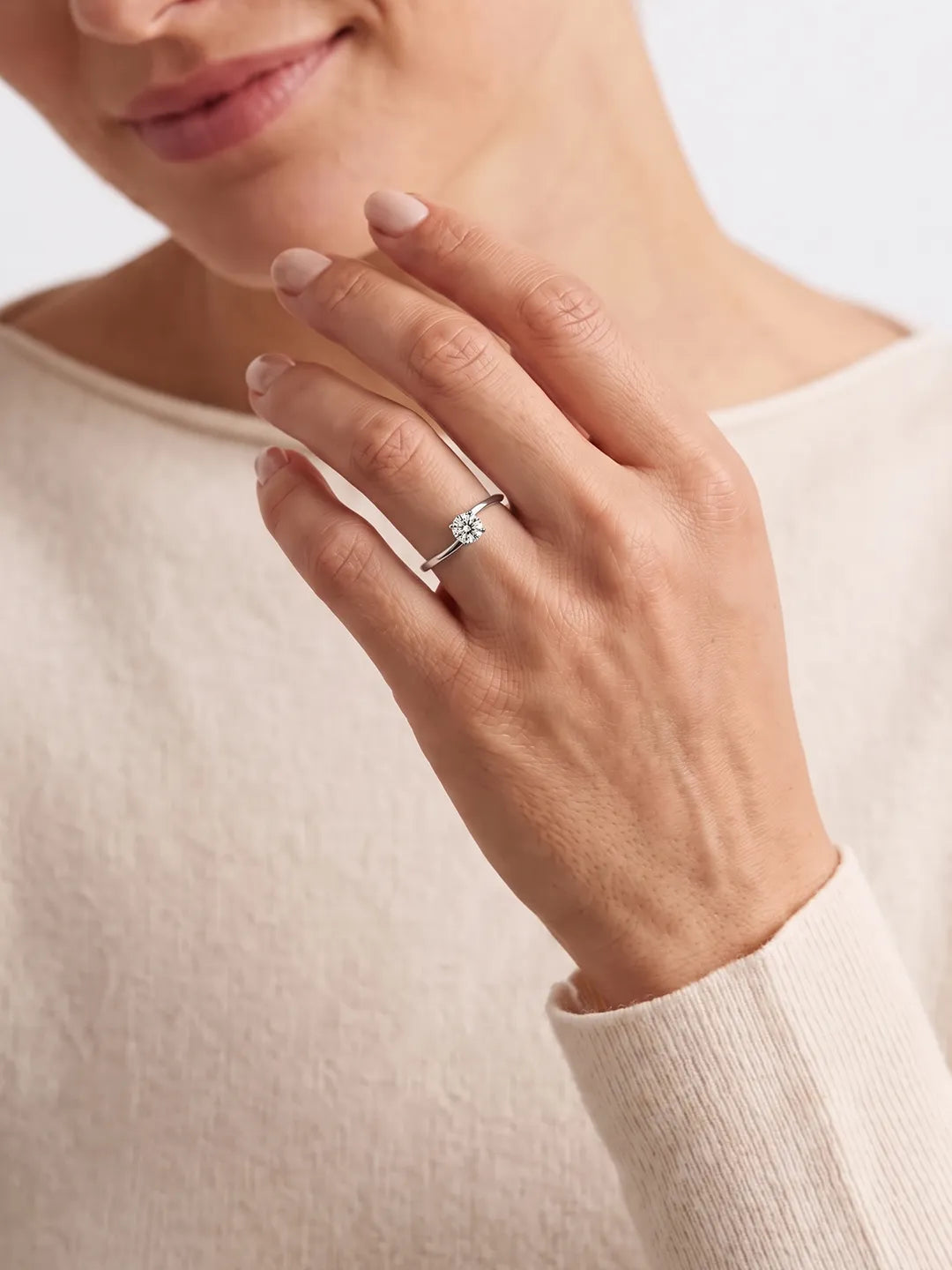 Timeless Treasure 16 Hearts & Arrows Engagement Ring