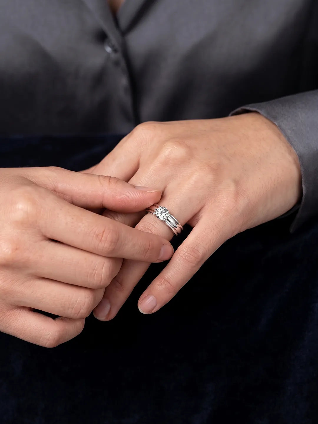 Entwine Nocturne Men’s Ring